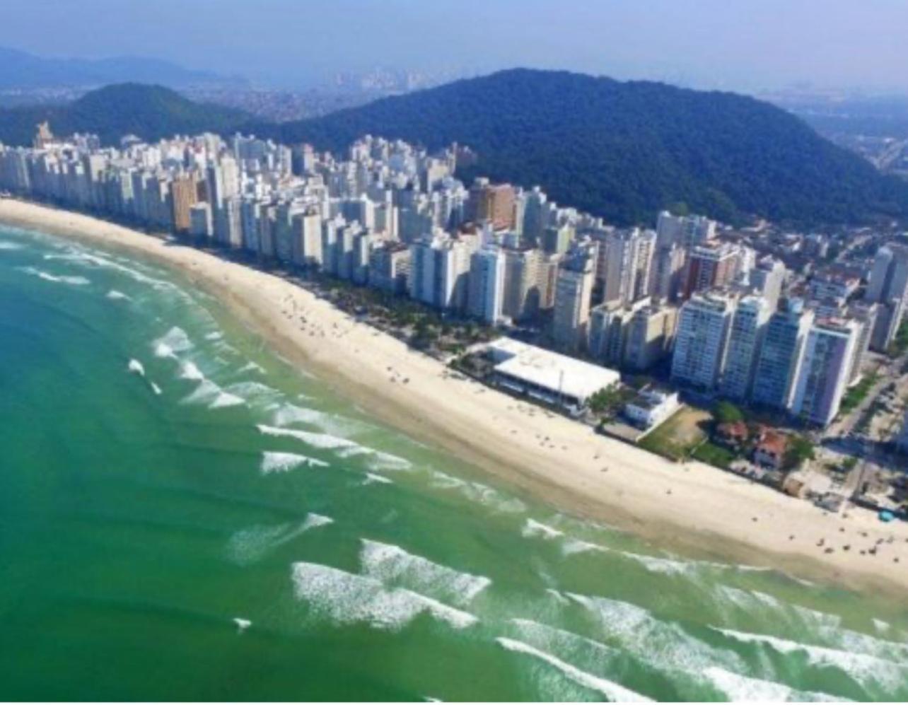 Flat Service Pitangueiras Com Vista Mar Guarujá Exterior foto